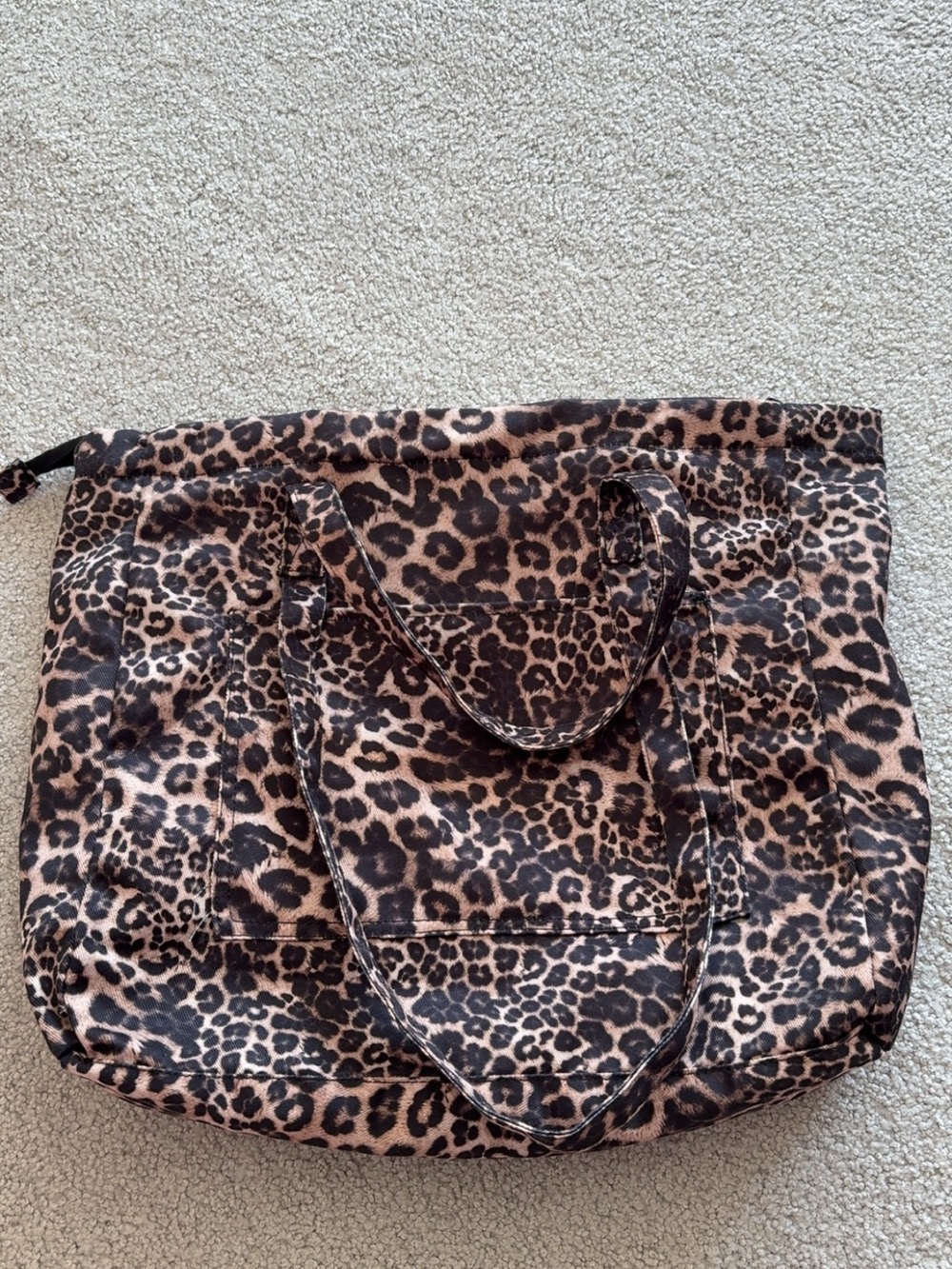 torrid Leopard-Pattern Tote in Brown and Black